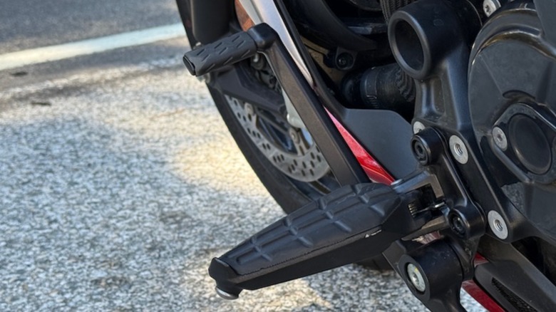 2026 Ducati XDiavel V4 foot controls