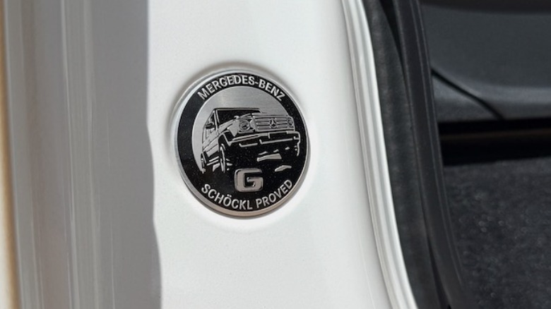 2026 Mercedes-Benz G 580 Schockl proved badge