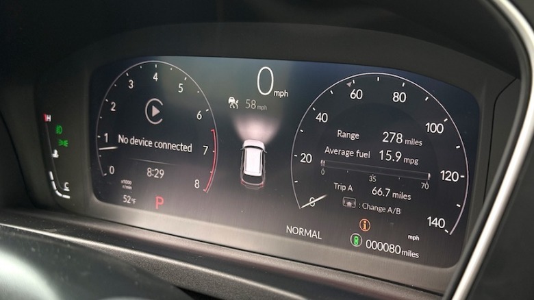 2026 Honda Pilot Driver Screen