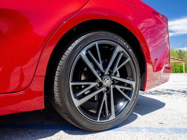 2026 Toyota Camry left rear wheel