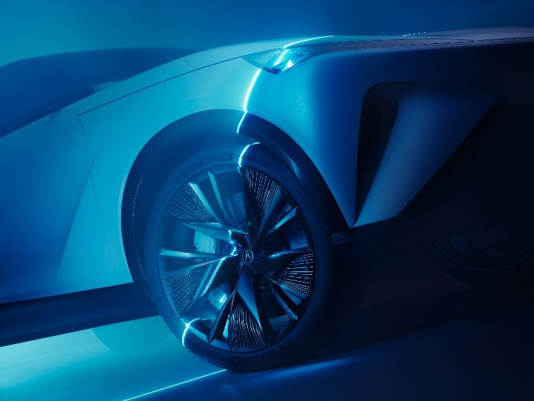 Acura Performance EV Concept wheel closeup