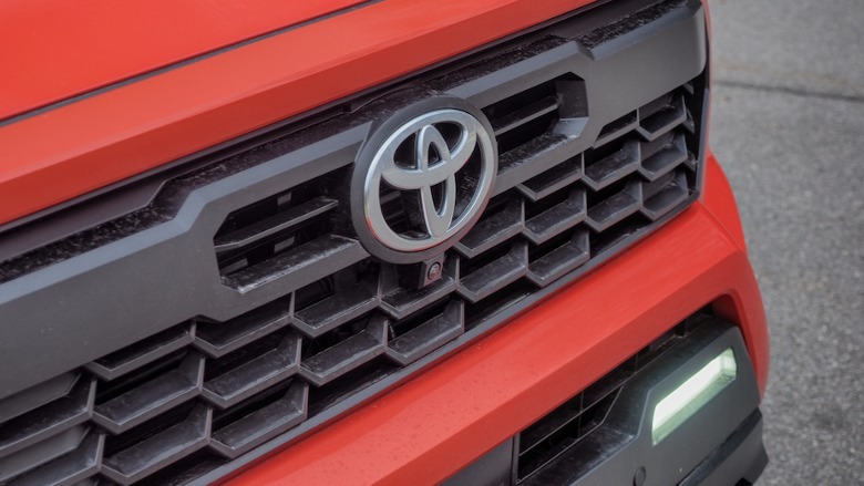 Toyota grille badge
