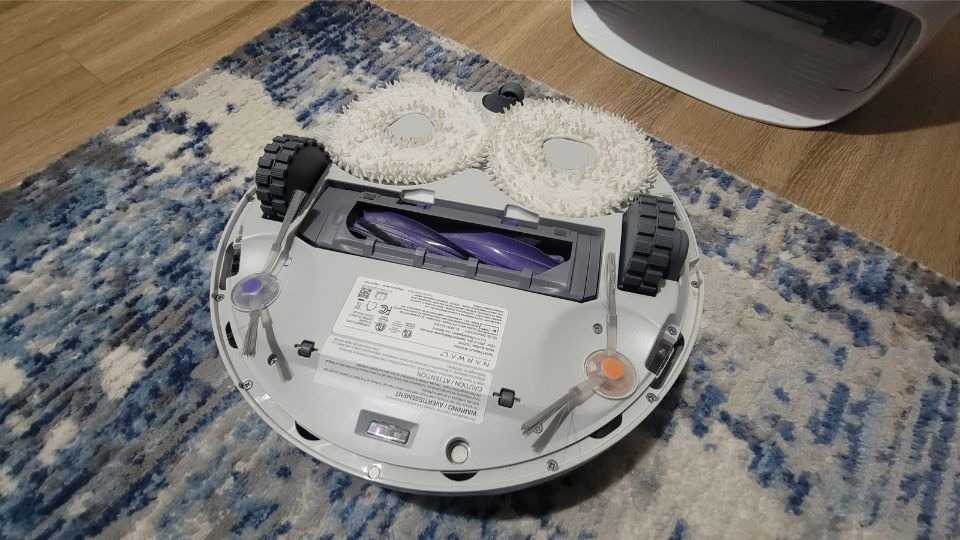 narwal freo x ultra mop pads after being washed