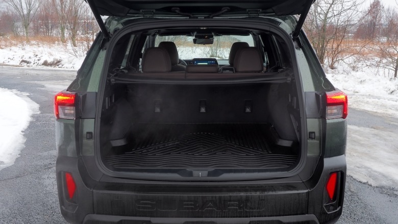 2026 Outback trunk