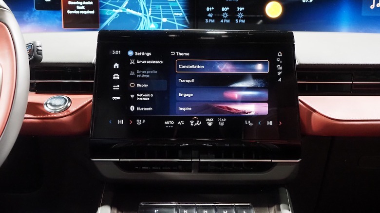 Nautilus touchscreen