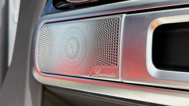 2026 Mercedes-Benz G 580 Burmester speaker grille