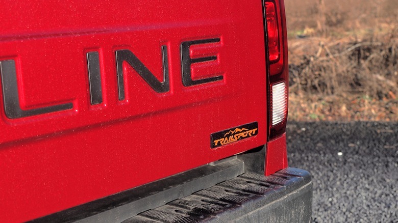 TrailSport rear badge