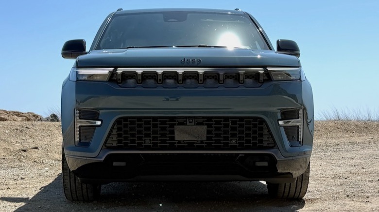 2026 Jeep Grand Wagoneer revised front fascia