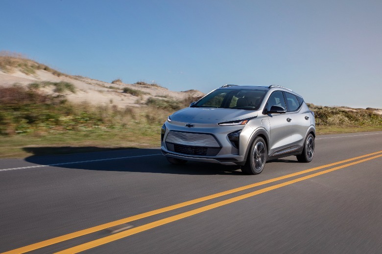 Chevrolet Bolt EUV highway driving