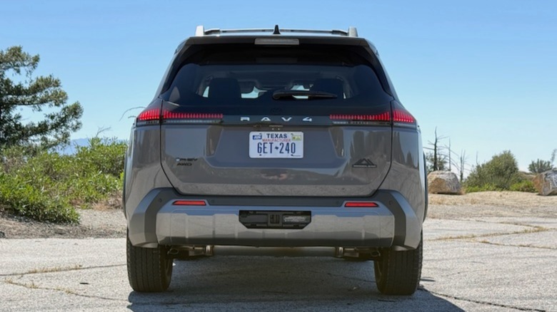 2026 Toyota RAV4 Woodland PHEV rear hatch