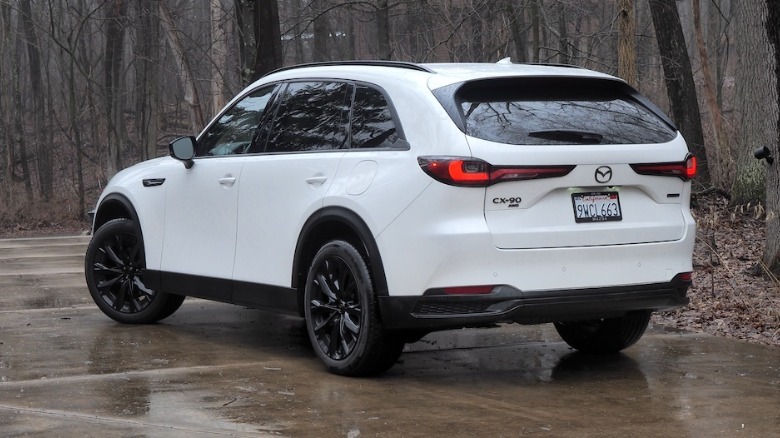 CX-90 rear 3/4 view