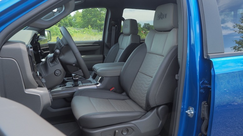 Silverado front seats