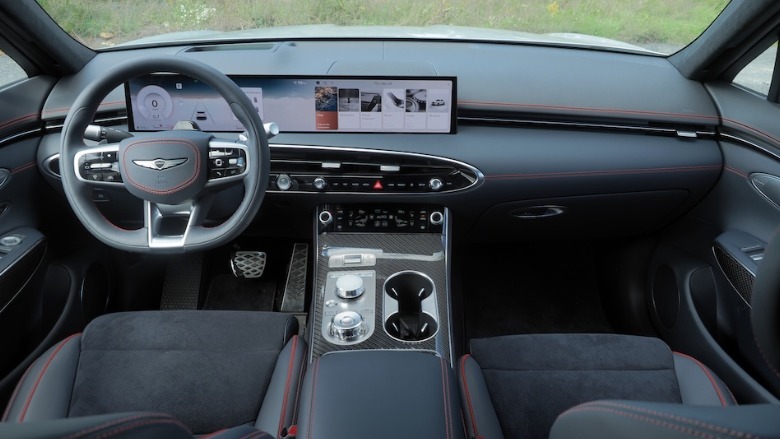 GV70 dashboard
