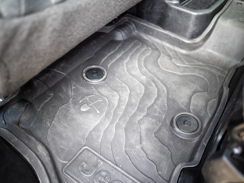 2024 Jeep Wrangler 4xe rear rubber floor mat