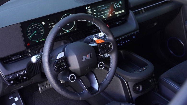 Ioniq 5 N steering wheel