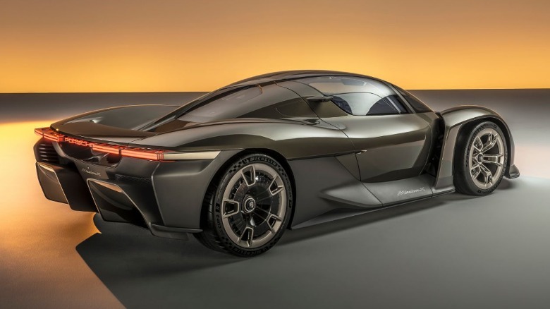 porsche mission x rear end