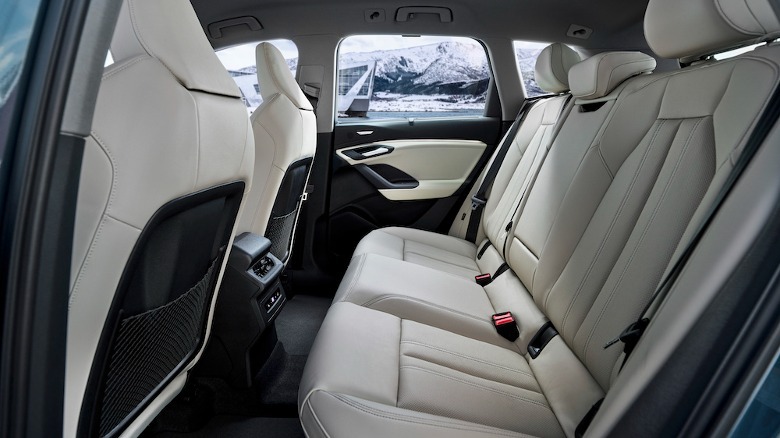2025 Audi SQ6 rear seats