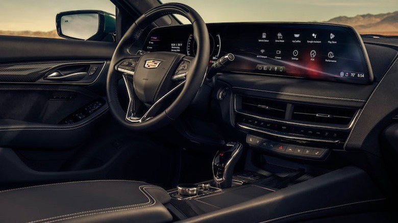 2025 CT5-V dashboard