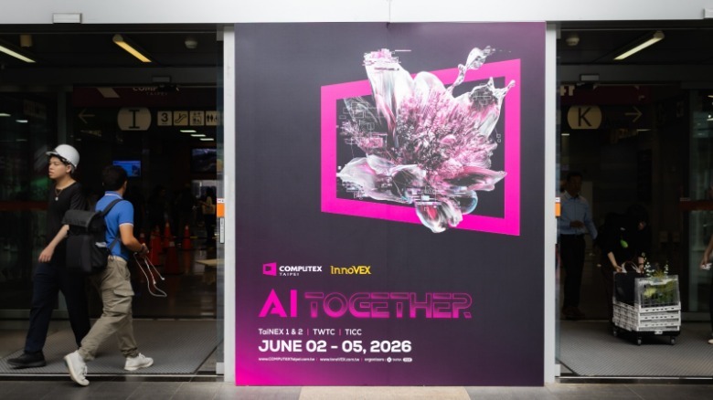 AI Together sign for Computex 2026