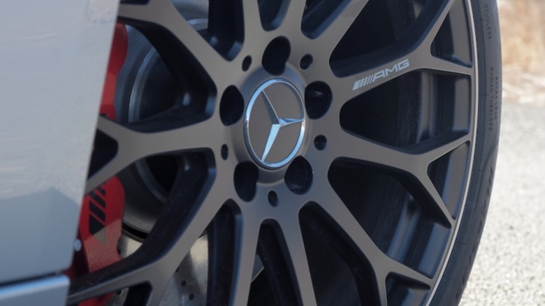 AMG wheel detail
