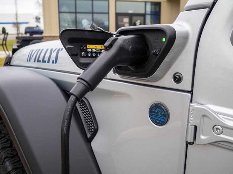 2024 Jeep Wrangler 4xe charging port