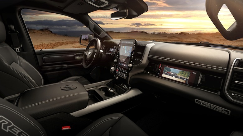 2025 1500 Rebel interior