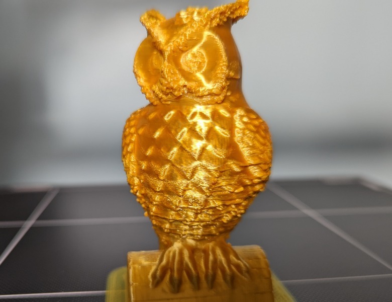 Anycubic Kobra Plus Test Print Owl