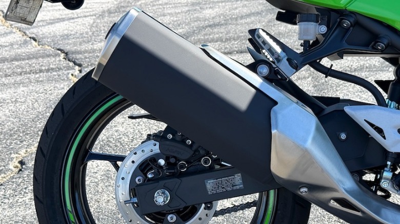 Kawasaki Ninja 500 exhaust