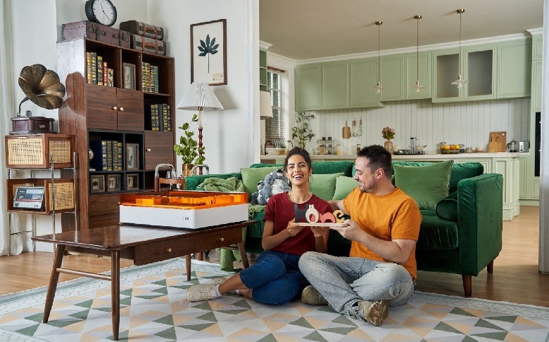 People crafting with xTool