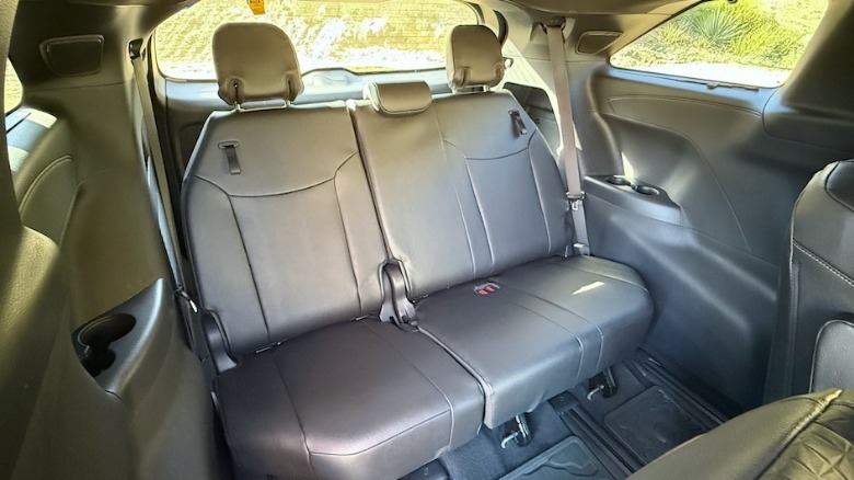 2026 Toyota Sienna Woodland Edition third row seats