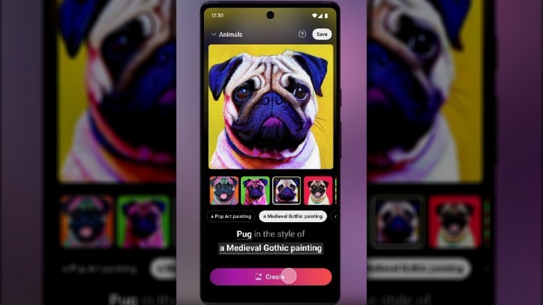 Making poster on YouTube Music