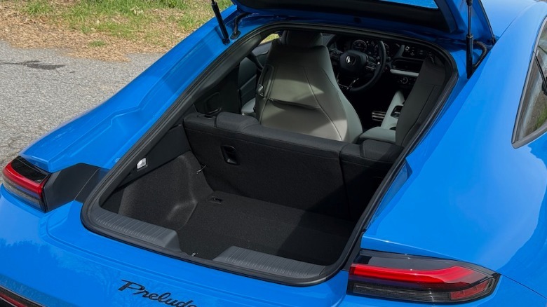 2026 Honda Prelude Rear Cargo Area