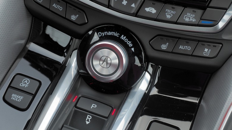 TLX Type S Dynamic Mode dial
