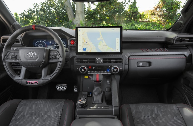 TRD Pro dashboard
