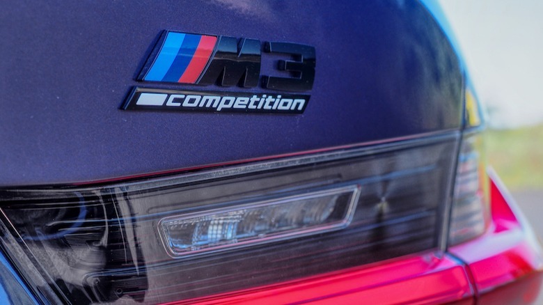 M3 Competition badge