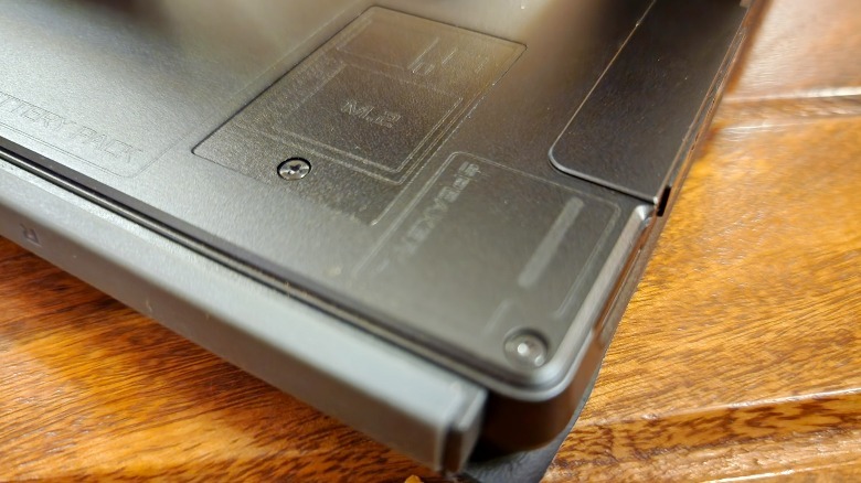 The M.2 SSD slot on the Asus ROG Flow Z13.