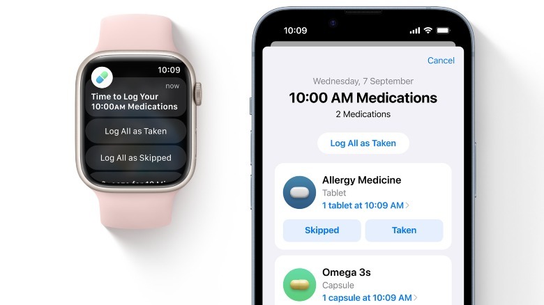 Medications system in watchOS
