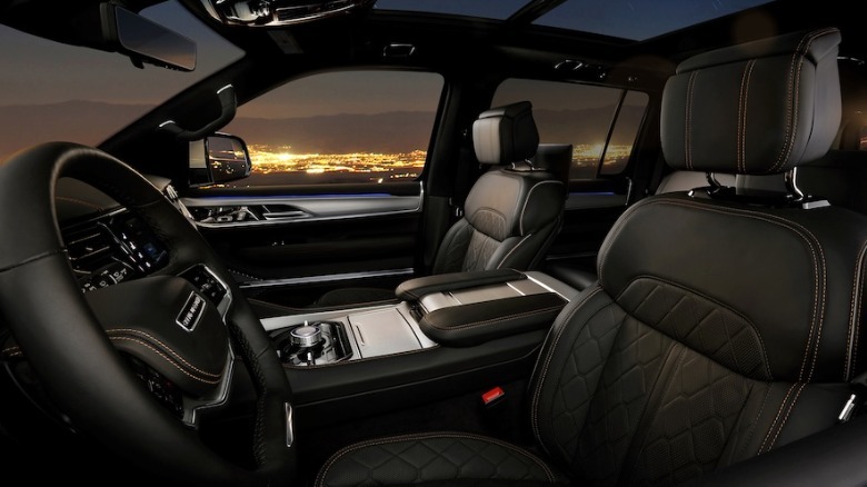 Grand Wagoneer front cabin