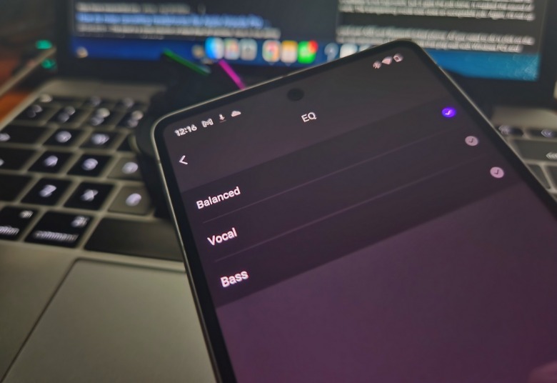 Audio mode for Cyberblade