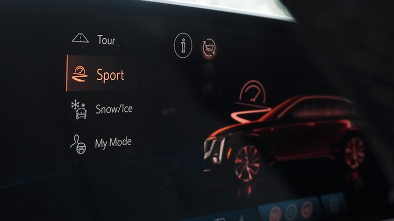 Lyriq drive modes