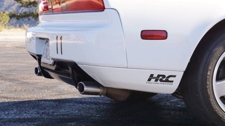 1991 Acura NSX exhaust