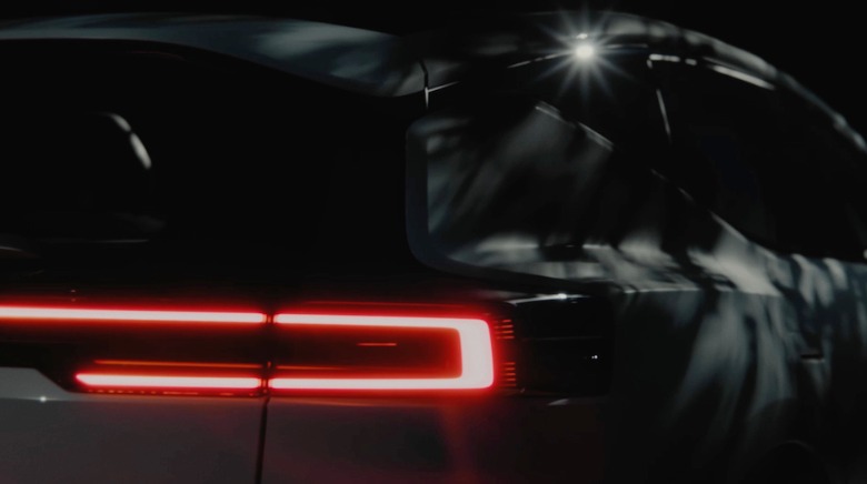 2023 Polestar 3 rear lights