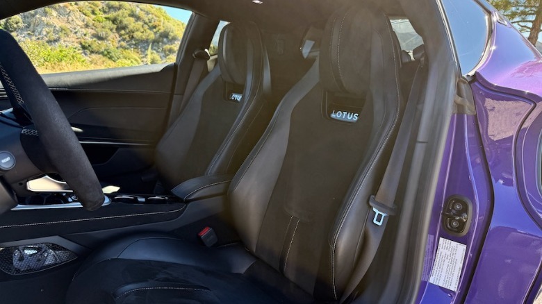 2026 Lotus Emira V6 SE Racing Line seats