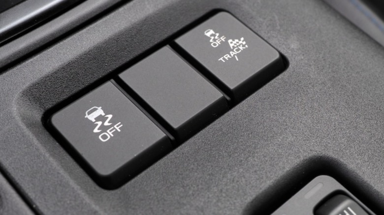 Traction control and Track buttons