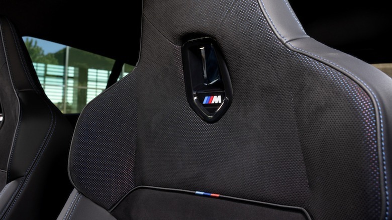 M sport seat detail
