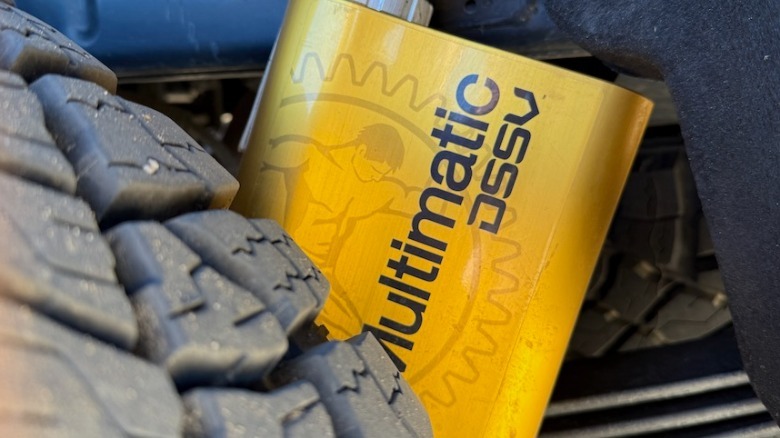 2026 GMC Canyon AT4X Multimatic DSSV suspension