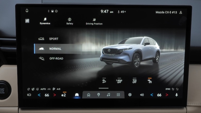 Drive mode controls