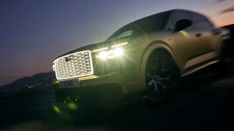 Torcal illuminated grille