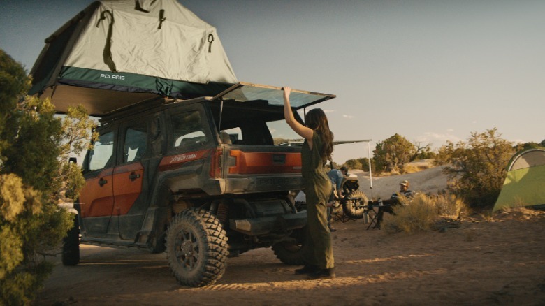 Polaris XPedition with Tent Accessory