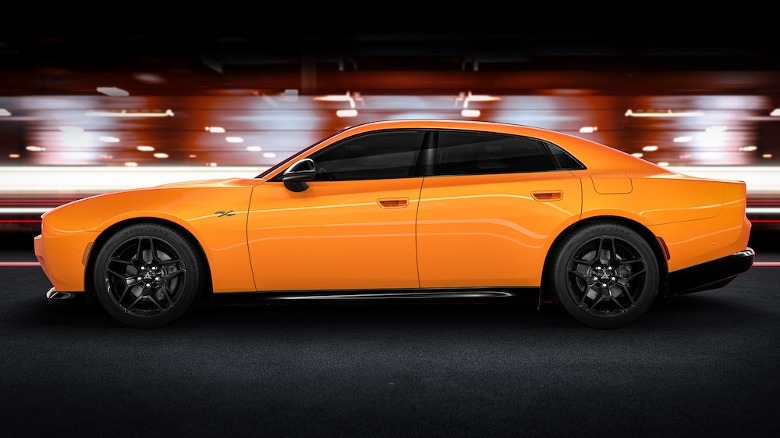 2024 Charger Daytona 4-door profile